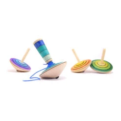 Mader | My First Spinning Top With Starter | Orange (Level 1) -Simple Play Stories Mader My First Spinning Top 4