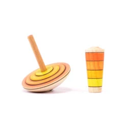 Mader | My First Spinning Top With Starter | Orange (Level 1)