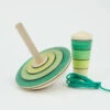 Mader | My First Spinning Top With Starter | Green (Level 1)