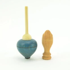 Mader | Pull Off Spinning Top (Level 4) -Simple Play Stories Mader Pull Off Spinning Top Blue