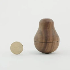 Mader | Roly Poly Pear | Natural Walnut -Simple Play Stories Mader Roly Poly Pear Natural Walnut 2