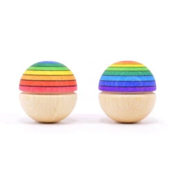 Mader | Roly Poly Wiggle Ball Rainbow | Top Red Bottom Purple -Simple Play Stories Mader Roly Poly Rainbow Wiggle Ball 2 bc78f746 20a2 4525 9a8f 1dc3bc40d6c9