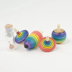 Mader | Spinning Top Learning Set Rainbow -Simple Play Stories Mader Spinning Top Learning Set Rainbow 2