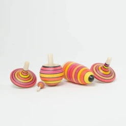 Mader | Spinning Top Learning Set -Simple Play Stories Mader Spinning Top Learning Sets Fire Red