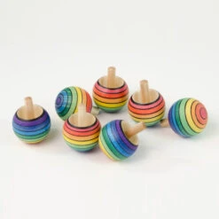 Mader | Spinning Turn Top Rainbow | Purple To Red (Level 3) 10 Mader | Spinning Turn Top Rainbow | Purple To Red (Level 3) -Simple Play Stories Mader Spinning Turn Top Rainbow