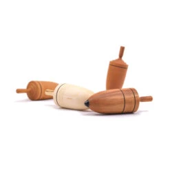 Mader | Thunderbolt Spinning Top Natural (Level 6)