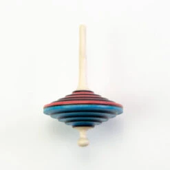Mader | Tukanino Spinning Top (Level 2) -Simple Play Stories Mader Tukanino Spinning Top Red Blue