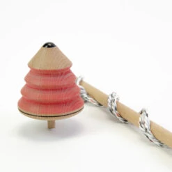 Mader | Whip Spinning Top Hybrid (Level 6) -Simple Play Stories Mader Whip Spinning Top Hybrid Red