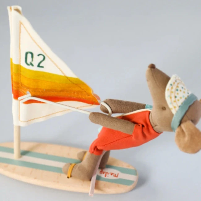 Maileg | Beach Mice Surfer Big Brother 2 Maileg | Beach Mice Surfer Big Brother - Image 2