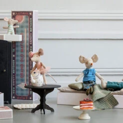 Maileg | Mouse Ballerina Big Sister -Simple Play Stories Maileg Grandma Dance Ballerina Mouse Twins Baby