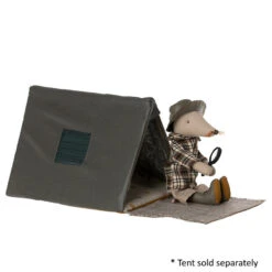 Maileg | Wildlife Guide Mouse -Simple Play Stories Maileg Happy Camper Single Tent for Mouse Wildlife Guide 2