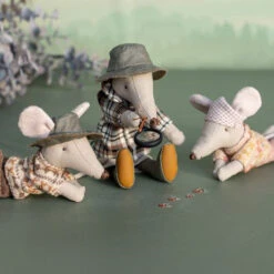 Maileg | Hiker Mouse Big Brother 2023 -Simple Play Stories Maileg Hiker Mouse Big Brother Big Sister Wildlife Guide 2023