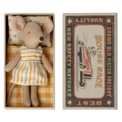 Maileg | Mouse Big Sister In Matchbox
