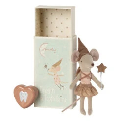 Maileg | Mouse Tooth Fairy Rose In Box
