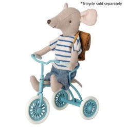 Maileg | Mouse Tricycle Big Brother With Bag -Simple Play Stories Maileg Mouse Tricycle Big Brother With Bag 2