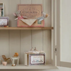 Maileg | Triplets Baby Mice In Matchbox -Simple Play Stories Maileg Triplets Baby Mice Matchbox 4