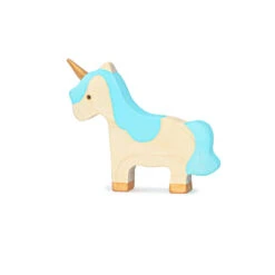 Mikheev | Unicorn Baby In Blue & White -Simple Play Stories Mikheev Unicorn Baby Blue White 3