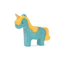 Mikheev | Unicorn Baby In Yellow & Blue -Simple Play Stories Mikheev Unicorn Baby Blue Yellow 2