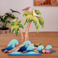 NOM Handcrafted | Clownfish -Simple Play Stories Milk Tooth Bumbu Toys Palm Tree Water Waves NOM Handcrafted Sea Creatures Birds cdea2da1 60a5 4819 88e5 9ccd04b46f6e