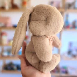 Maileg | Plush Bunny Cream Peach -Simple Play Stories Milk Tooth Bunny Plush Cream Peach