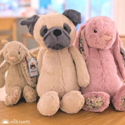 Jellycat | Blossom Bashful Bunny Medium Tulip -Simple Play Stories Milk Tooth Jellycat Pug Blossom Bashful Bunny Medium Tulip Small Beige dc94cefa 7ea6 4957 8c83 0d7454cd572a