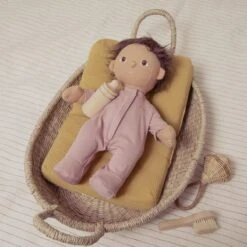 Olli Ella | Doll Basket | Nyla -Simple Play Stories Milk Tooth Olli Ella Dinkum Doll Pyjama Rose Pink Doll Nyla Basket Wooden Bottle 90d21f21 48fc 4ffb 9970 6a95095f59f5