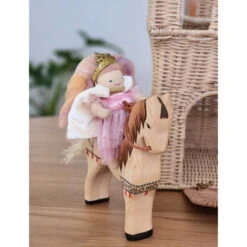 Olli Ella | Rattan Castle Bag -Simple Play Stories Milk Tooth Olli EllaFairytale Holdie Folk Princess Gloribel Bumbu Toys Steed Horse Rattan Castle Bag f9fce16e 6c91 4ed9 be95 246a97f4a3ea