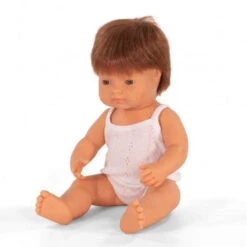 New Products -Simple Play Stories Miniland 38cm Baby Doll Redhead Boy 2