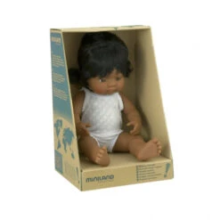 Miniland | Baby Doll 38cm | Latin American Girl