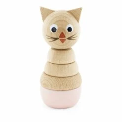 Miva Vacov | Wooden Cat Stacking Puzzle | Victoria
