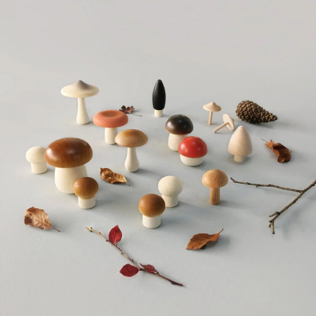 Moon Picnic | Forest Mushrooms Basket 3 Moon Picnic | Forest Mushrooms Basket - Image 3