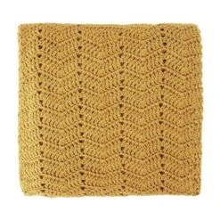 O.B. Designs | Hand Crocheted Baby Blanket | Turmeric -Simple Play Stories OB Designs Crochet Baby Blanket Turmeric 4