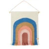 OYOY | Follow The Rainbow Mini Wall Rug | Blue