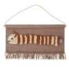 OYOY | Leo Larva Wall Hanging | Dark Powder