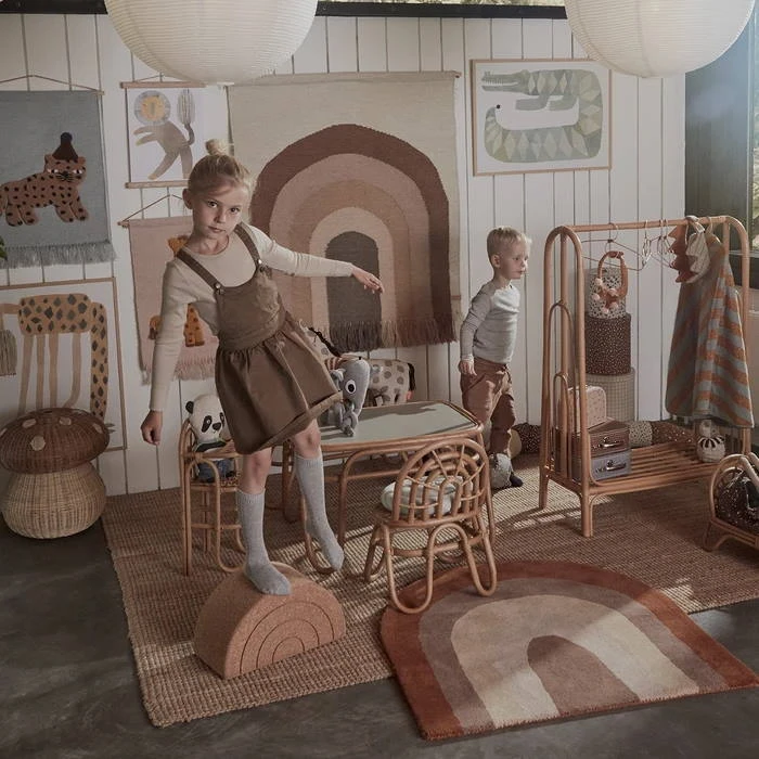 OYOY | Rainbow Floor Rug | Choko 2 OYOY | Rainbow Floor Rug | Choko - Image 2