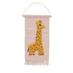 OYOY | Giraffe | Wall Hanging | Rose