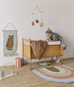 OYOY | Rainbow Floor Rug | Multi -Simple Play Stories OYOY Living Design Rainbow Floor Rug 2