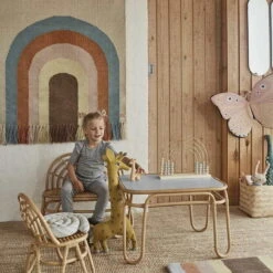 OYOY | Follow The Rainbow Wall Rug -Simple Play Stories OYOY Noah Giraffe Soft Toy 3 Wall Rug