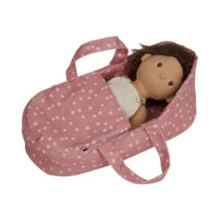 Olli Ella | Dinkum Doll Carry Cot Polka Dot -Simple Play Stories Olli Ella Dinkum Doll Carry Cot Polka Dot 8