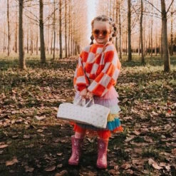 Olli Ella | Dinkum Doll Carry Cot Rainbow -Simple Play Stories Olli Ella Dinkum Doll Carry Cot Rainbow 7