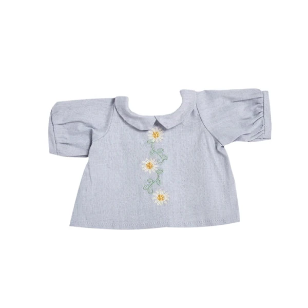 Olli Ella | Dinkum Doll Clothing | Daisy Dress Cornflower Blue 1 Olli Ella | Dinkum Doll Clothing | Daisy Dress Cornflower Blue