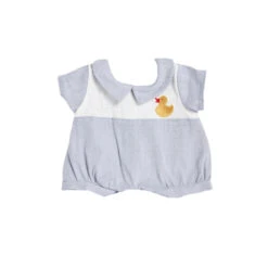 Olli Ella | Dinkum Doll Clothing | Ducky Romper Cornflower Blue