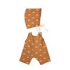 Olli Ella | Dinkum Doll Clothing | Rolo Romper Set Fawn