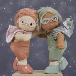 Olli Ella | Dinkum Doll Hero Set | Rose -Simple Play Stories Olli Ella Dinkum Doll Hero Set Silver 2