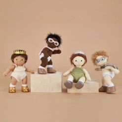 Olli Ella | Dinkum Doll Hero Set | Silver 6 Olli Ella | Dinkum Doll Hero Set | Silver -Simple Play Stories Olli Ella Dinkum Doll Hero Set Silver 3