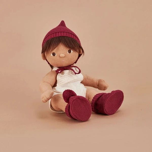 Olli Ella | Dinkum Doll Knit Set | Plum 2 Olli Ella | Dinkum Doll Knit Set | Plum - Image 2