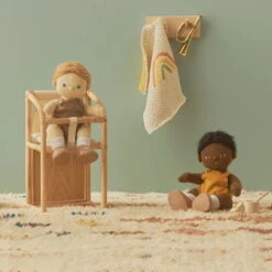 Olli Ella | Dinkum Doll Rainbow Blanket -Simple Play Stories Olli Ella Dinkum Doll Rainbow Blanket