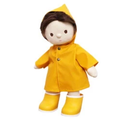 Olli Ella | Dinkum Doll Rainy Play Set | Yellow -Simple Play Stories Olli Ella Dinkum Doll Rainy Play Set Yellow 2