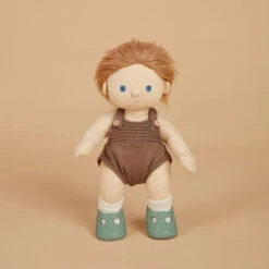 Olli Ella | Dinkum Doll Shoes | Basil Green -Simple Play Stories Olli Ella Dinkum Doll Shoes Basil Green 5