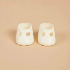 Olli Ella | Dinkum Doll Shoes | Cream -Simple Play Stories Olli Ella Dinkum Doll Shoes Cream 5